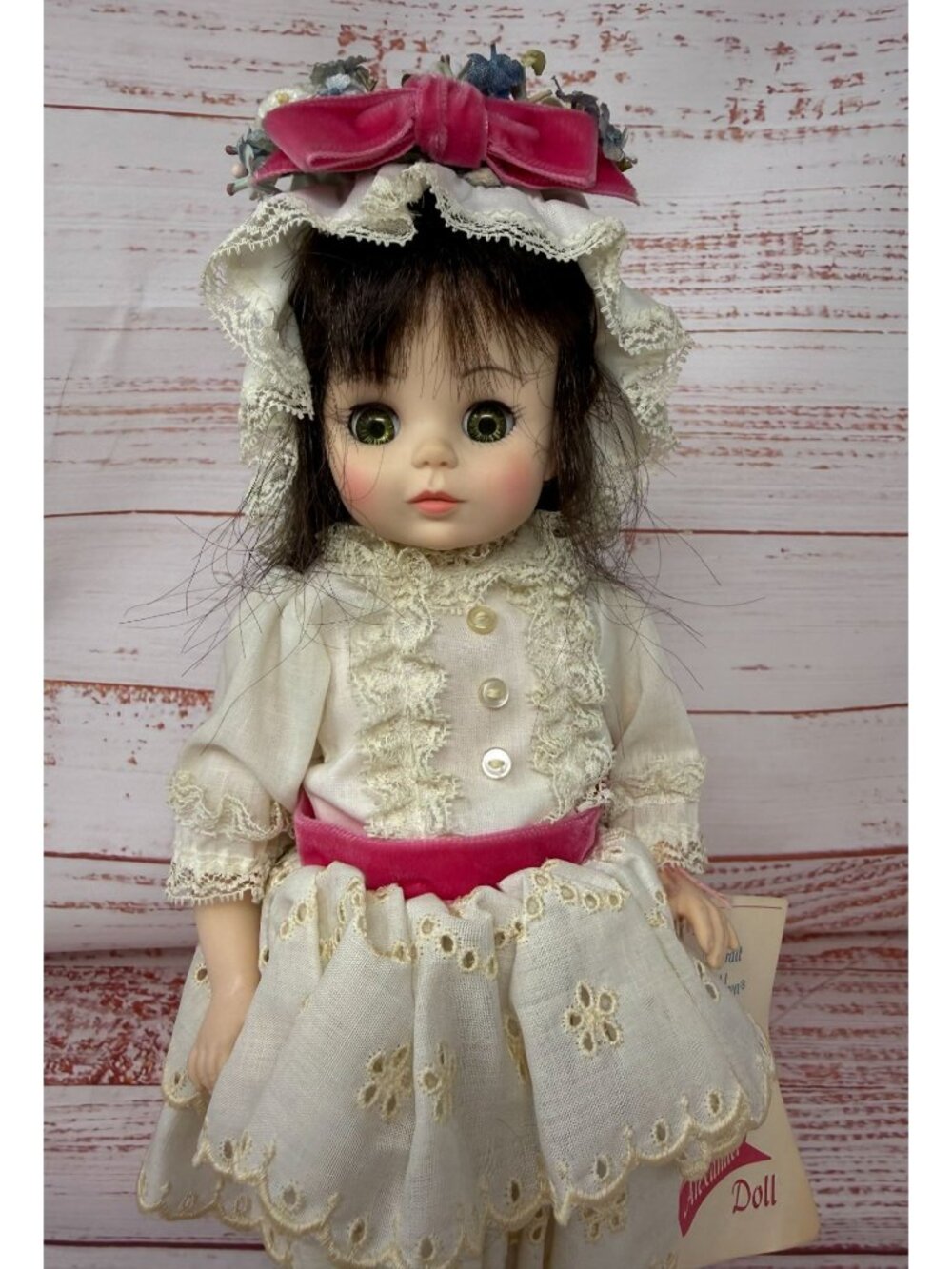 Vintage Madame Alexander "Degas Girl" Porcelain Doll 14"